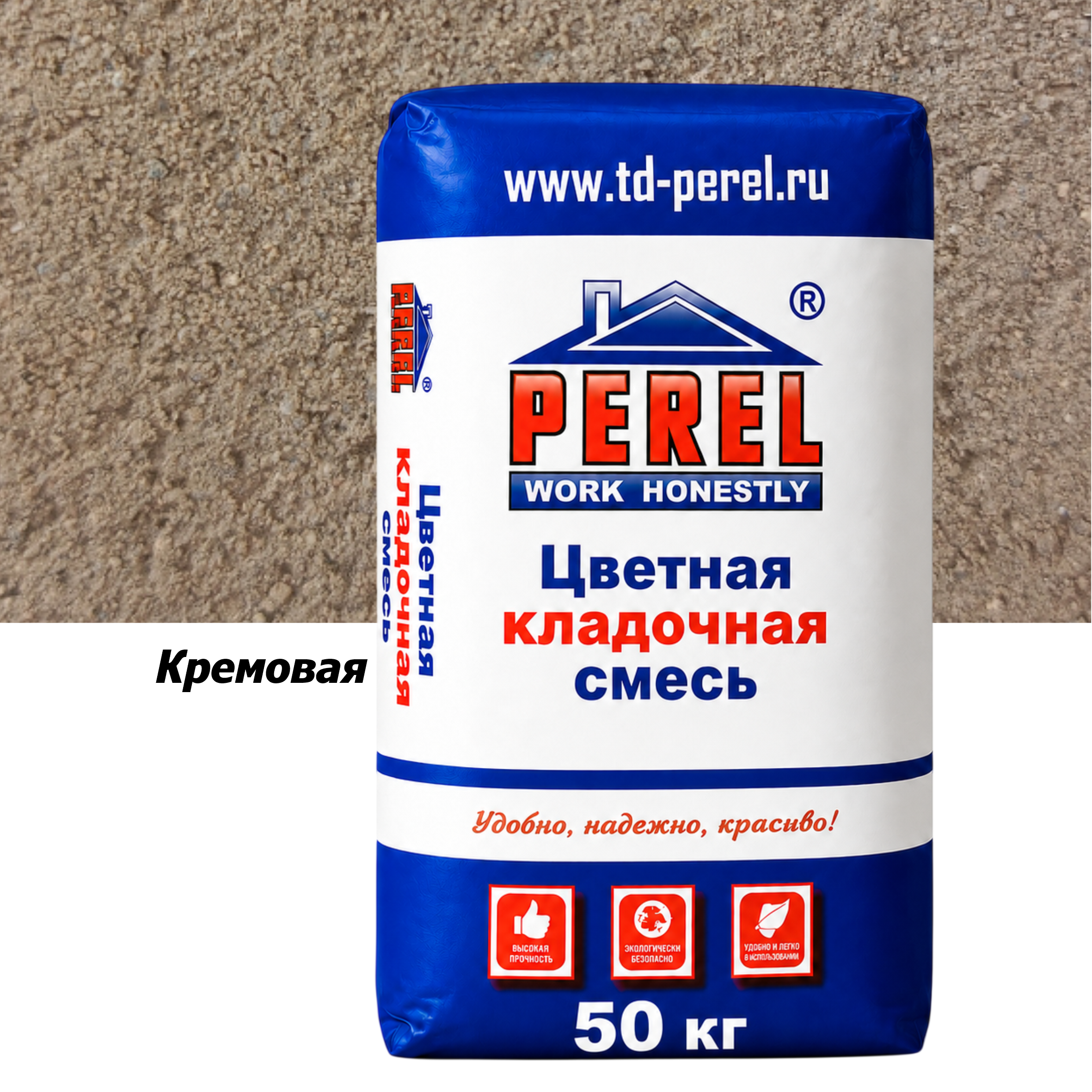 Кремовая кладочная смесь Perel SL 50 кг Кремовая кладочная смесь Perel SL 50 кг