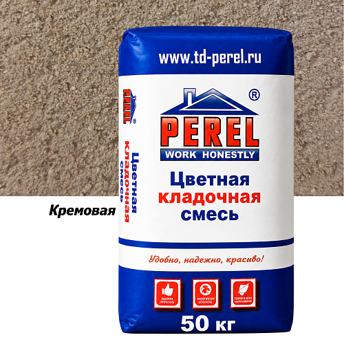 Кремовая кладочная смесь Perel SL 50 кг Кремовая кладочная смесь Perel SL 50 кг